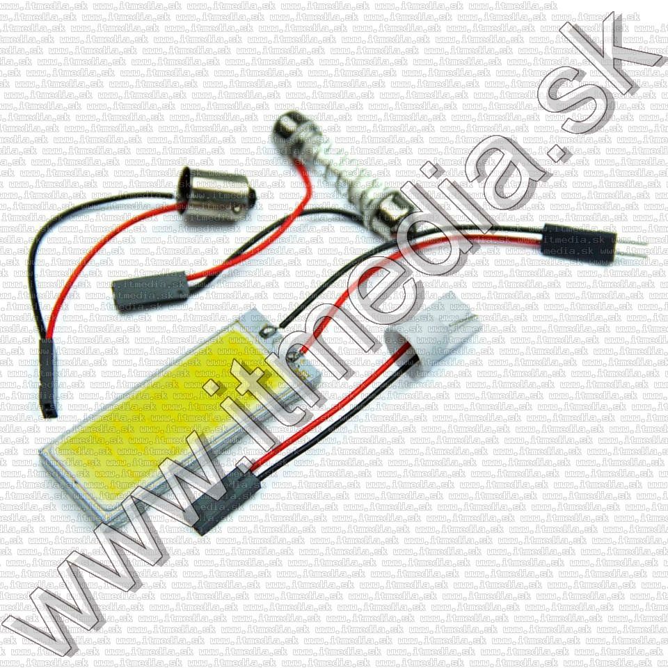 Image of COB LED panel izzó 3W (5W) 36led 20x50mm (hideg fehér) (IT9990)